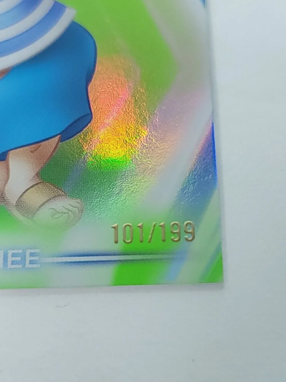 Mr Smee Topps 2026 Disney Neon Holo Parallel Refractor Limited 101/199 - Picture 2 of 4